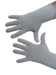 Handschuhe, Langfinger, unifarben, Natur, Beige