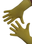 Handschuhe, Langfinger, unifarben, Zartgelb (Vanille)
