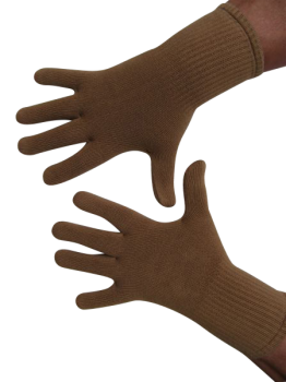 Handschuhe, Langfinger, unifarben, Haut (Rehbraun) XS
