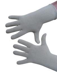 Handschuhe, Langfinger, unifarben, Natur, Beige