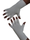 Kurzfinger-Handschuhe, Farbe weiss S
