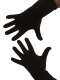 Handschuhe, Langfinger, unifarben, Dunkelbraun