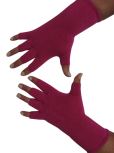 Kurzfinger-Handschuhe, Farbe pink L