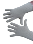 Handschuhe, Langfinger, unifarben, Natur, Beige XS